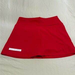 Musera Sport Red Mini Skirt